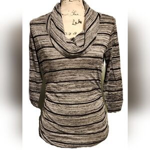 AB Studio Cowl Neck Top